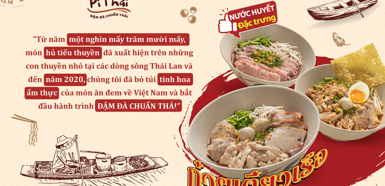 Hủ Tiếu Thái Lan, Trà Sữa Thái, Ăn Vặt - Pi Thai - 31 Mạc Đĩnh Chi