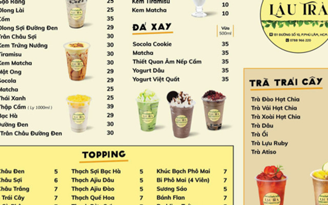 Lâu Trà & Trà Sữa Cốm - Đường Số 10