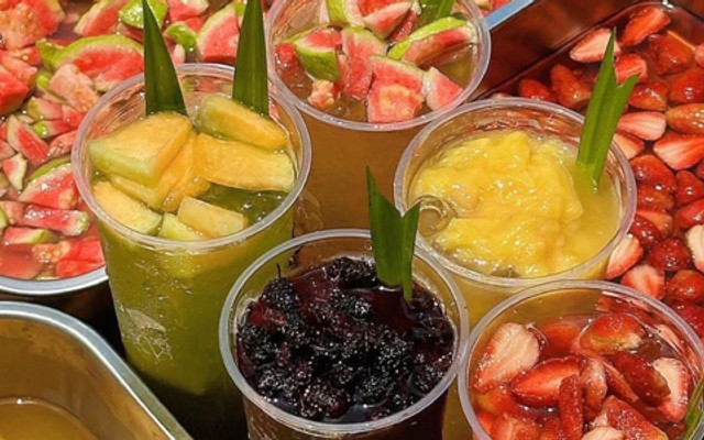 Lê Hầm Đường Phèn - Trà Trái Cây Hoa Niên