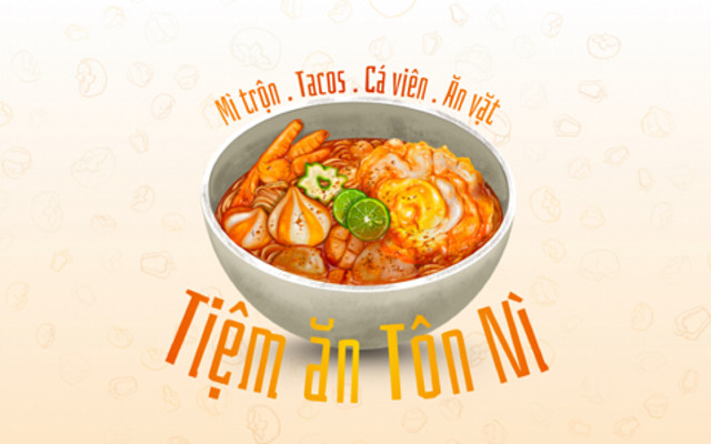 Ăn Vặt Tôn Nì - Mì Trộn Indomie, Tacos & Cá Viên Chiên Nước Mắm - Trịnh Đình Trọng