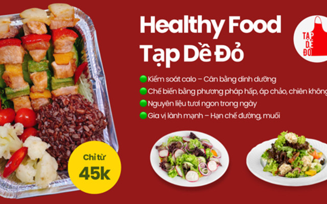 Tạp Dề Đỏ - Healthy Food & Cơm Văn Phòng