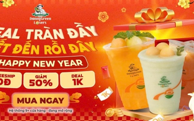 DannyGreen - Trà Sữa, Trà Trái Cây & Nước Ép Organic - Hoàng Văn Thụ