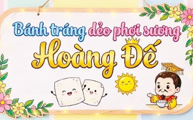 Hoàng Đế - Bánh Tráng Tỏi Ớt & Mì Cay