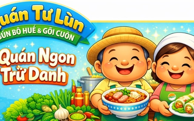 Bún Bò Huế Tư Lùn, Gỏi Cuốn & Ăn Vặt - Hẻm 12 Đường 3 Tháng 2 (Chợ Da Liễu)