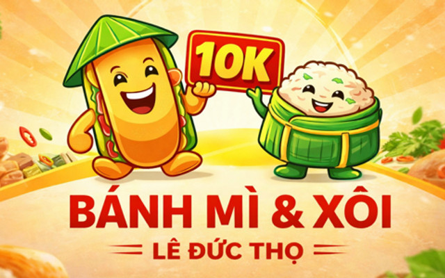 Bánh Mì & Xôi 10K - Lê Đức Thọ
