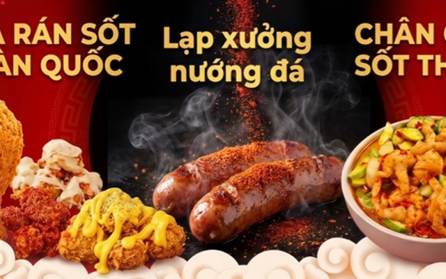 Lùn Mã Tử - Gà Rán Sốt Hàn & Chân Gà Sốt Thái - Liên Tỉnh 5