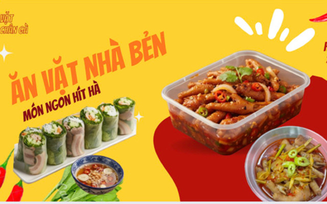 Chân Gà Xào Cay, Chân Gà Tứ Xuyên & Bánh Tráng Cuốn Thịt Heo - Ăn Vặt Nhà Bẻn - Vạn Kiếp