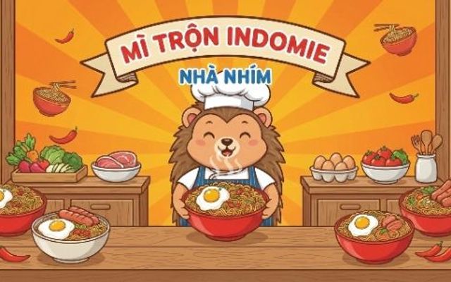 Mì Trộn Indomie & Chân Gà sốt thái 2E - Phạm Đăng Giảng
