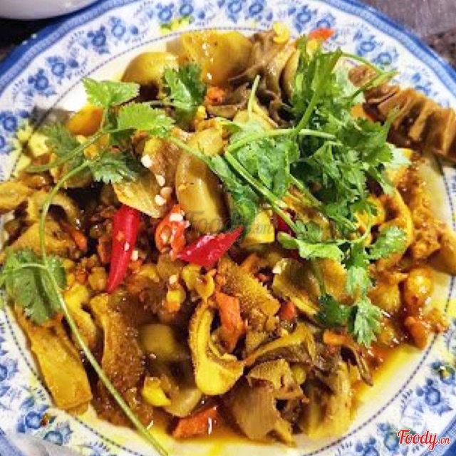 Lòng bê xào nghệ tươi