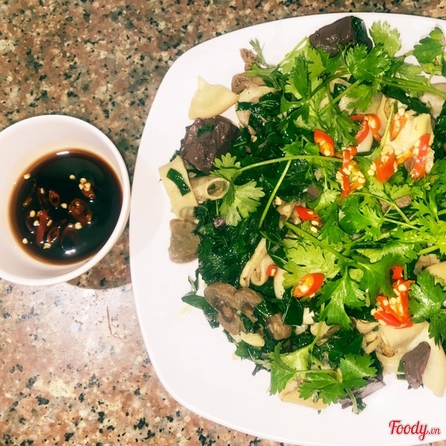 Lòng bê xào lá lốt